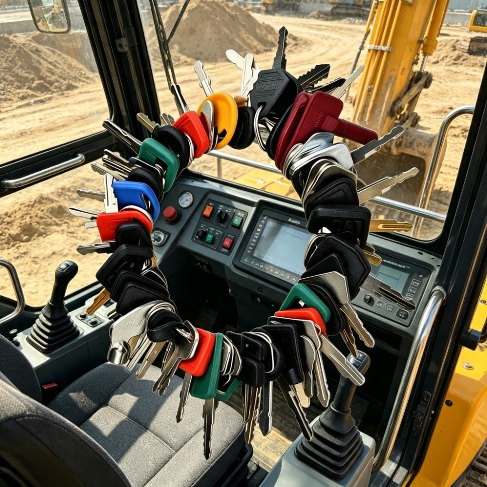 Brand Heavy Equipment - Agricultural Machinery Keys Equipment Key Kit