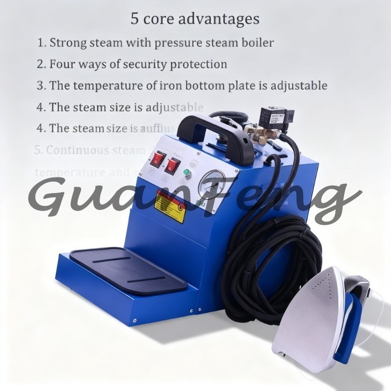 Heavy Equipment Unit - Boiler Pressurized Hanging Steam Iron, High-power