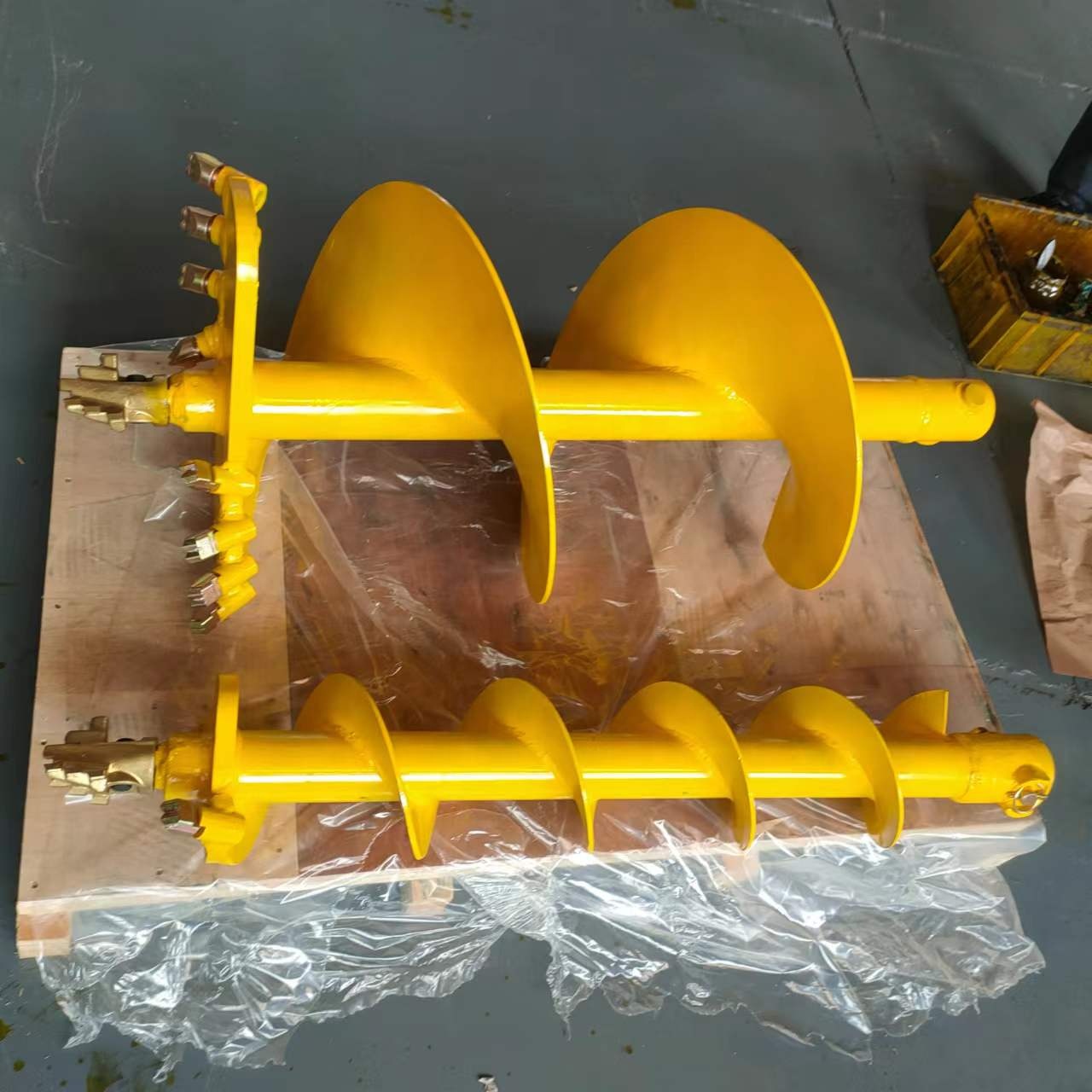 Auger Drill Attachment - Excavator Earth Auger Drilling Machine Auger