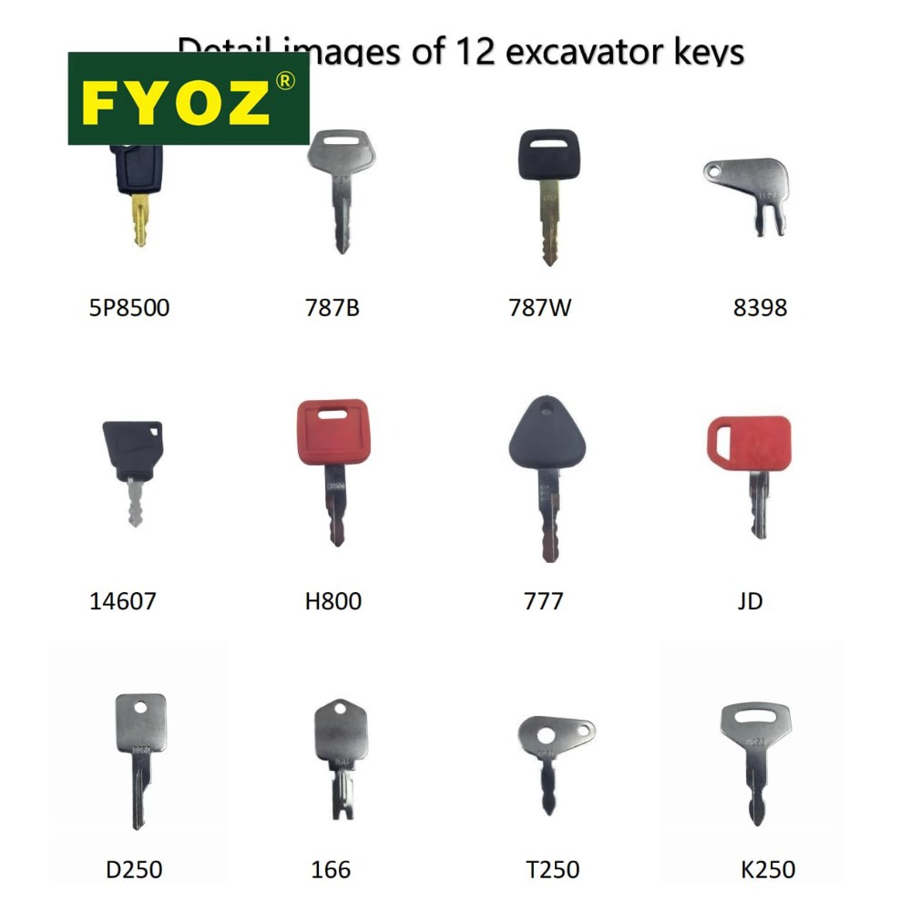 12PCS Heavy Equipment Ignition - Heavy Equipment Bobcat recension och pris