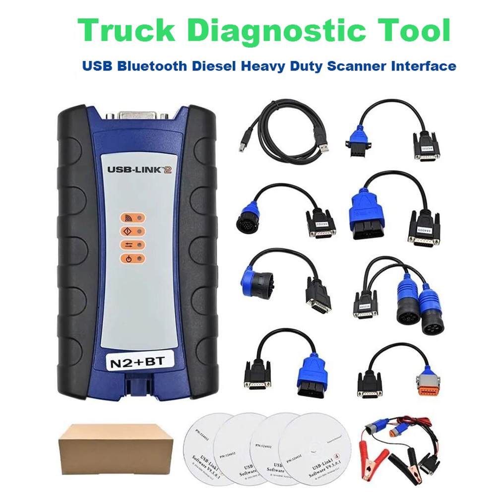For NEXIQ USB Link 2 BT Truck  - Heavy Equipment Software recension och pris