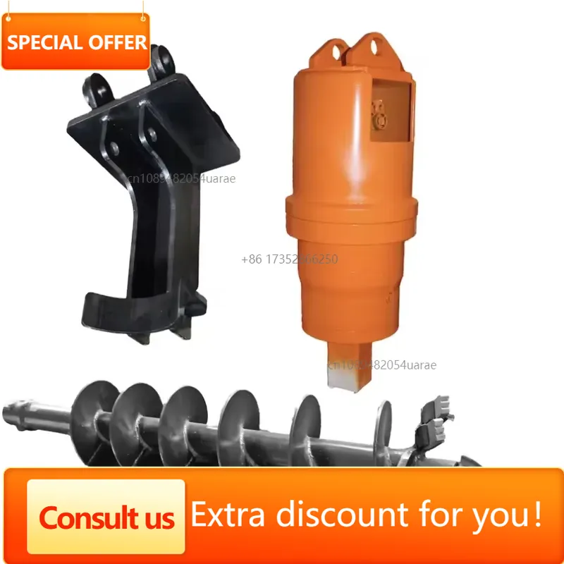 Hydraulic Earth Auger Drill At - Auger Drill Attachment recension och pris