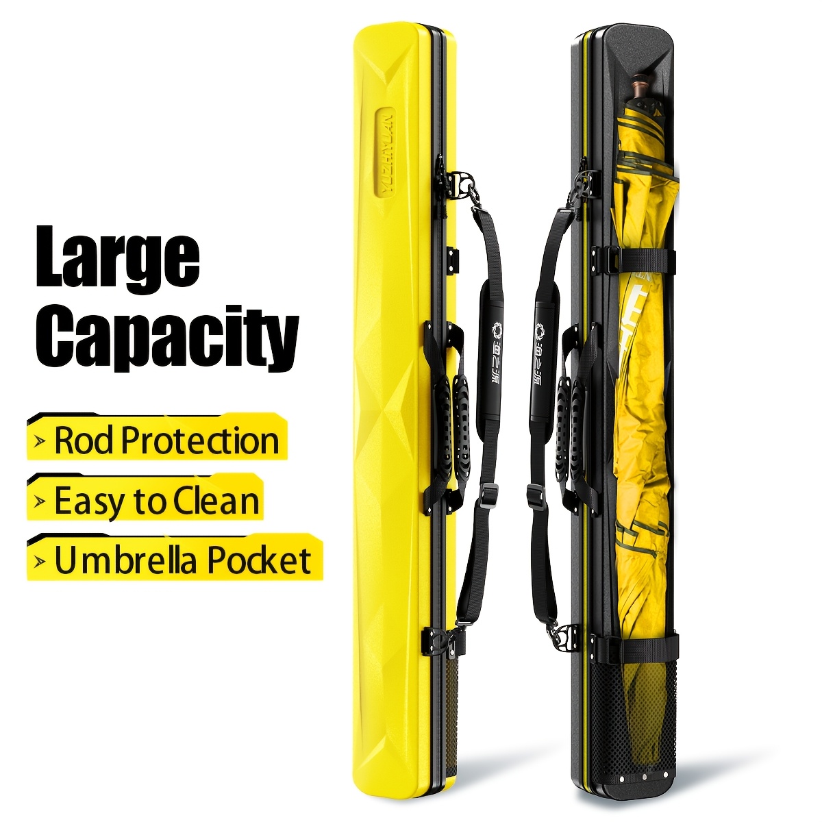 Hard Shell Fly Fishing Rod Bag - Heavy Equipment Rental recension och pris