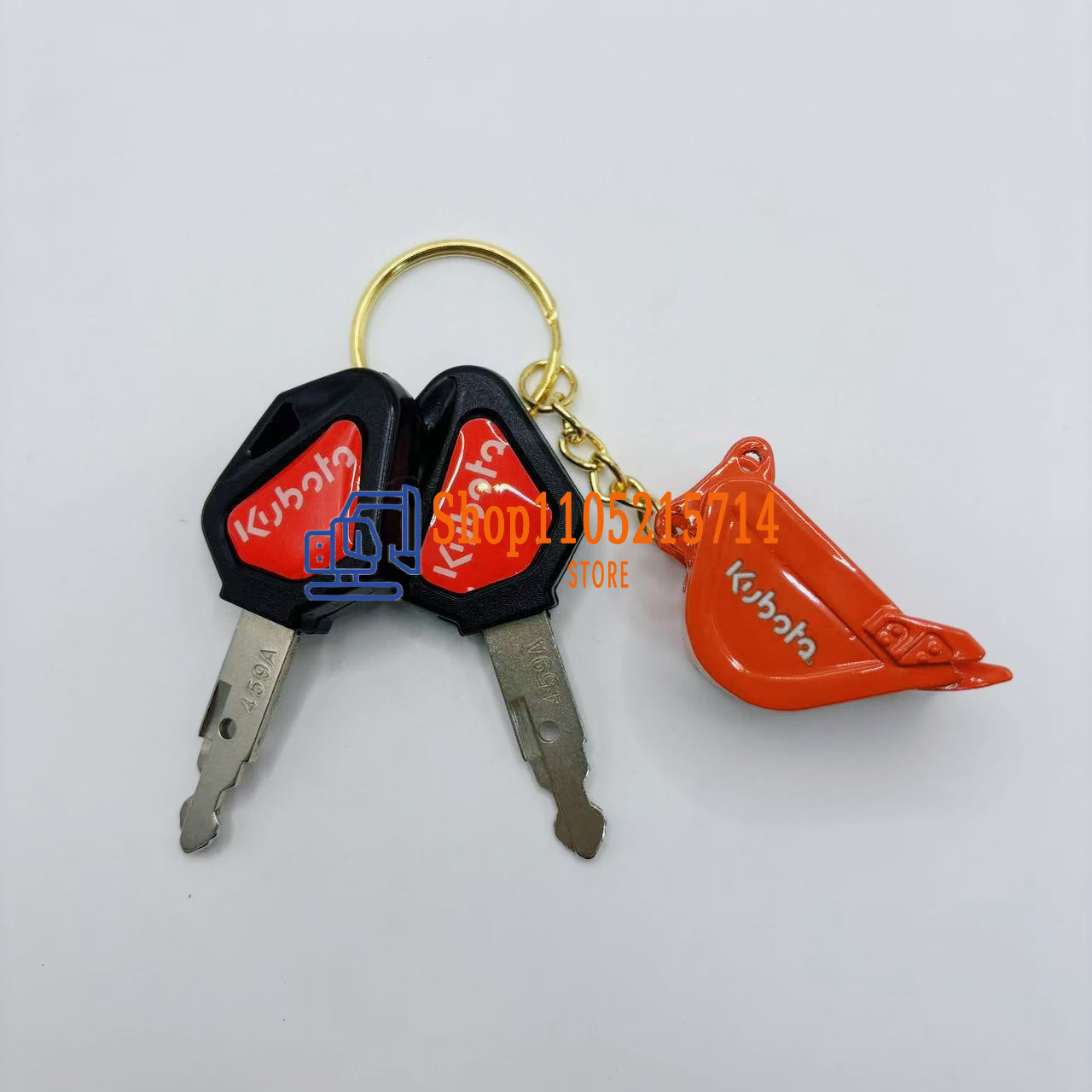 2Pcs Heavy Equipment 459A Igni - Heavy Equipment Keychain recension och pris
