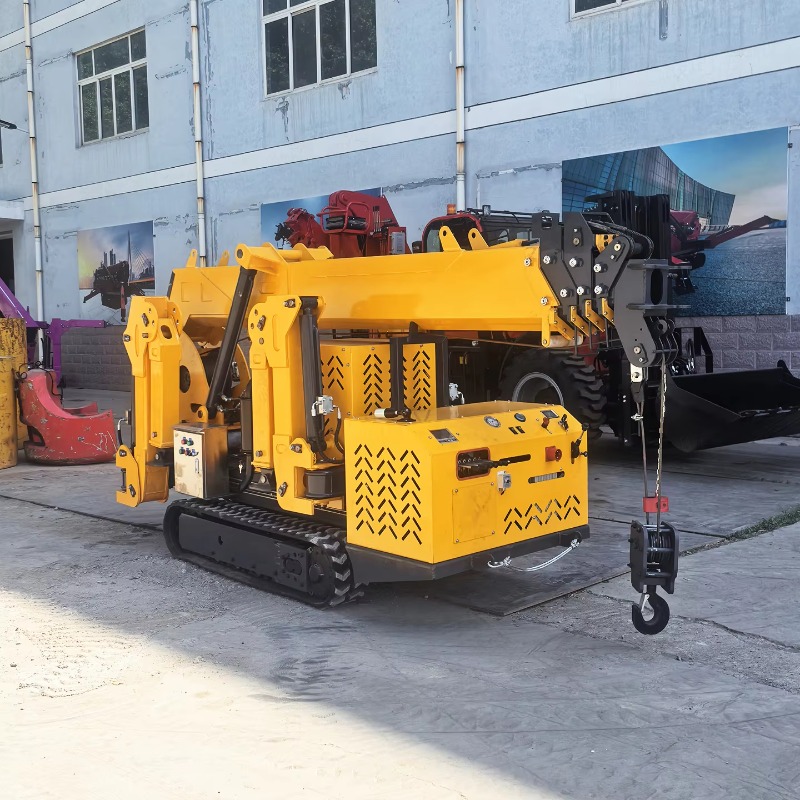 1.5 Ton Mini Spider Crane Dies - Compact Crawler Boom Lift recension och pris