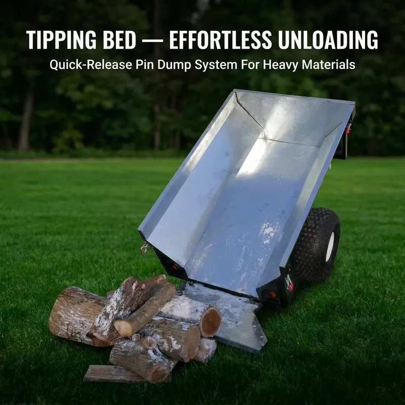Heavy Duty Galvanized Steel Ut - Heavy Equipment Hauling recension och pris