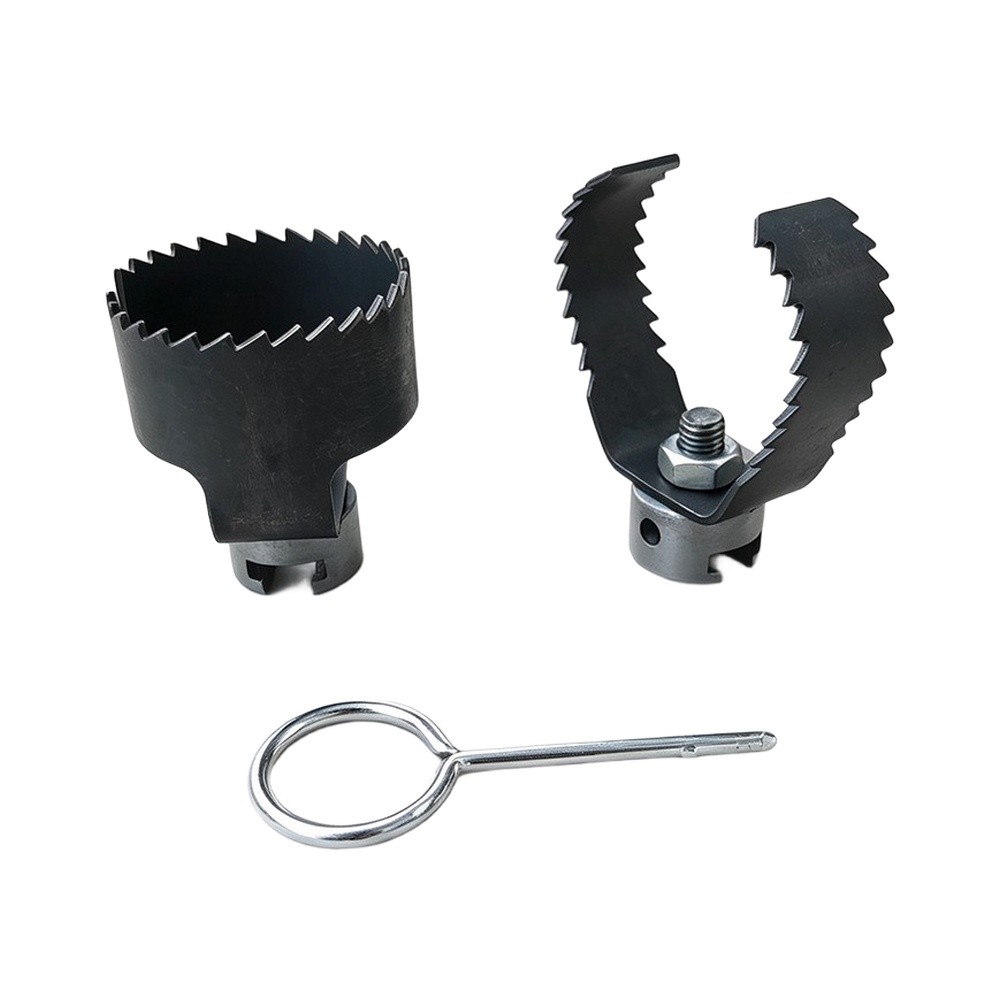 3 Pcs Steel Drain Auger Attach - Auger Drill Attachment recension och pris