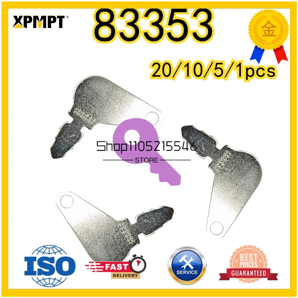 20/10/5/1pcs New 83353 Keys fo - Heavy Equipment Key Set recension och pris