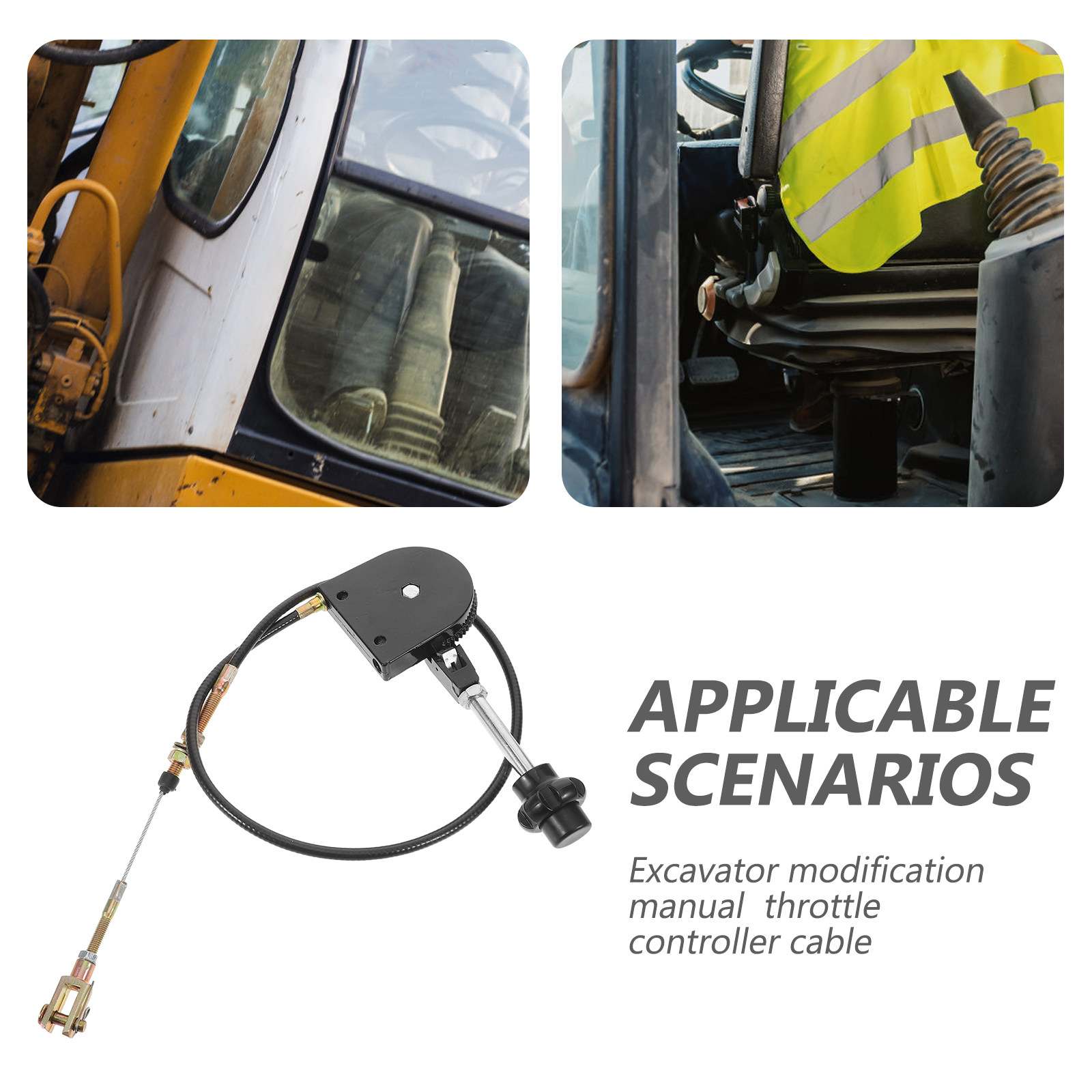 Hand Throttle Control Lever 1M - Heavy Equipment In Construction recension och pris