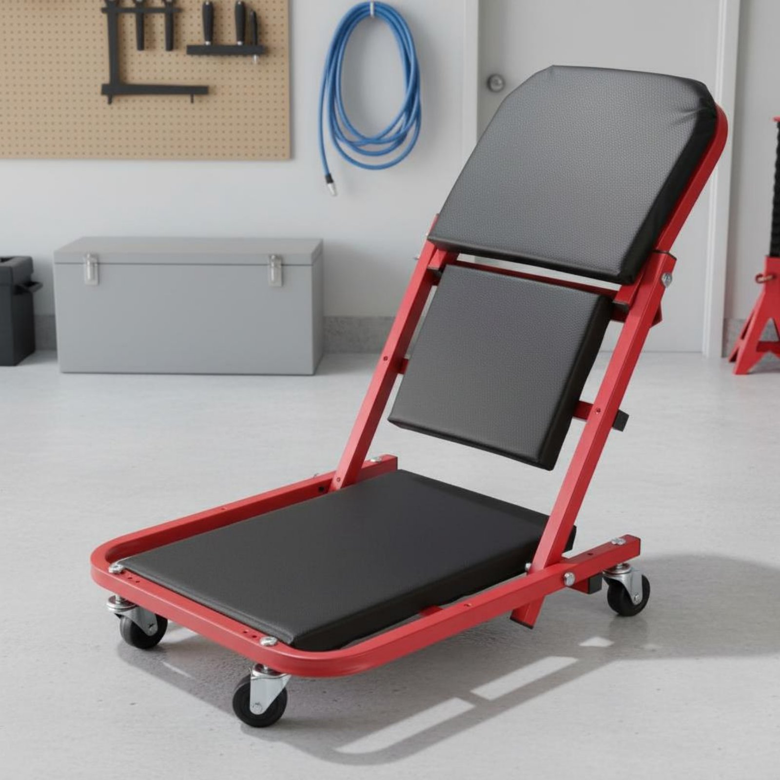 Folding Creeper Seat Foldable  - Heavy Equipment Mechanic recension och pris