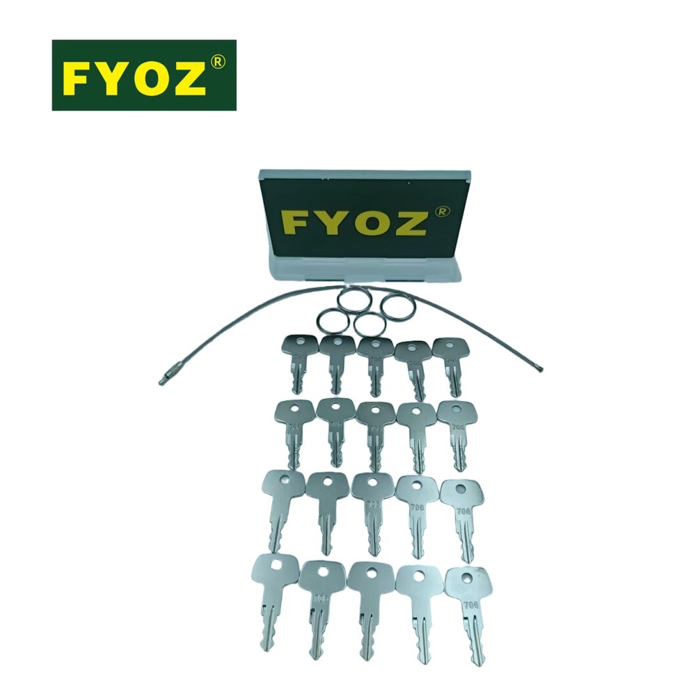 20-Piece 706 Key Set For Liebh - Heavy Equipment Key Set recension och pris