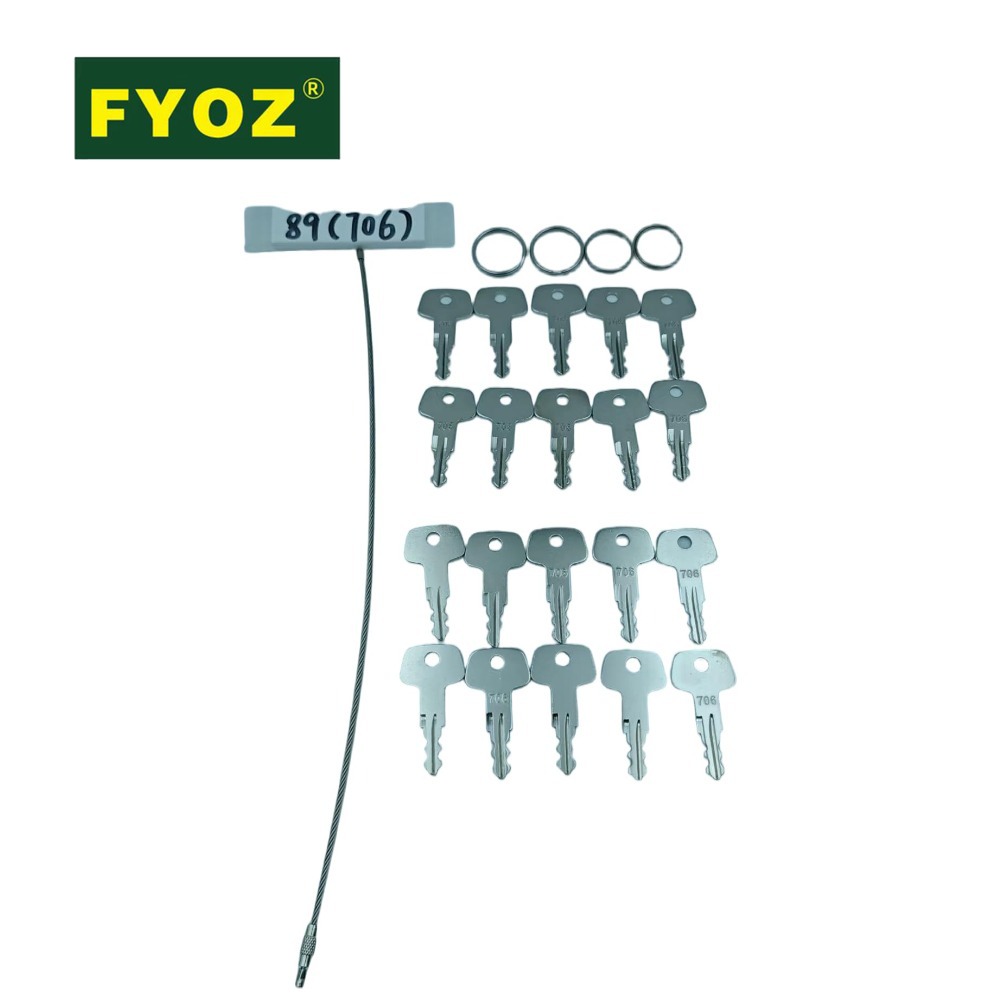 20-Piece 706 Key Set For Liebh - Heavy Equipment Key Set recension och pris