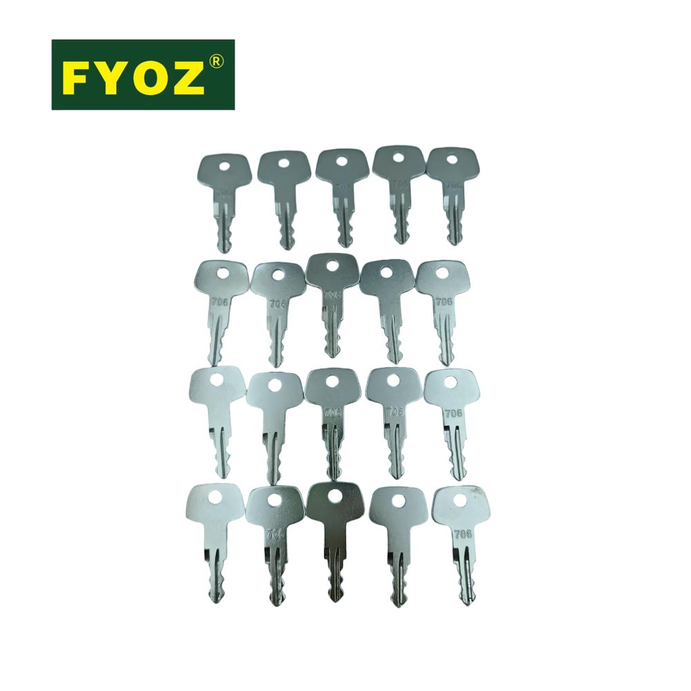 20-Piece 706 Key Set For Liebh - Heavy Equipment Key Set recension och pris