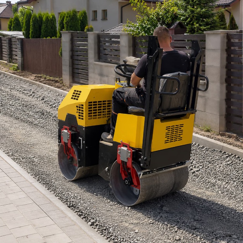 Double Drum Vibratory Road Rol - Heavy Equipment In Construction recension och pris
