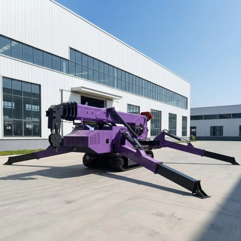 3Ton Spider Crawler Crane 10m  - Compact Crawler Boom Lift recension och pris