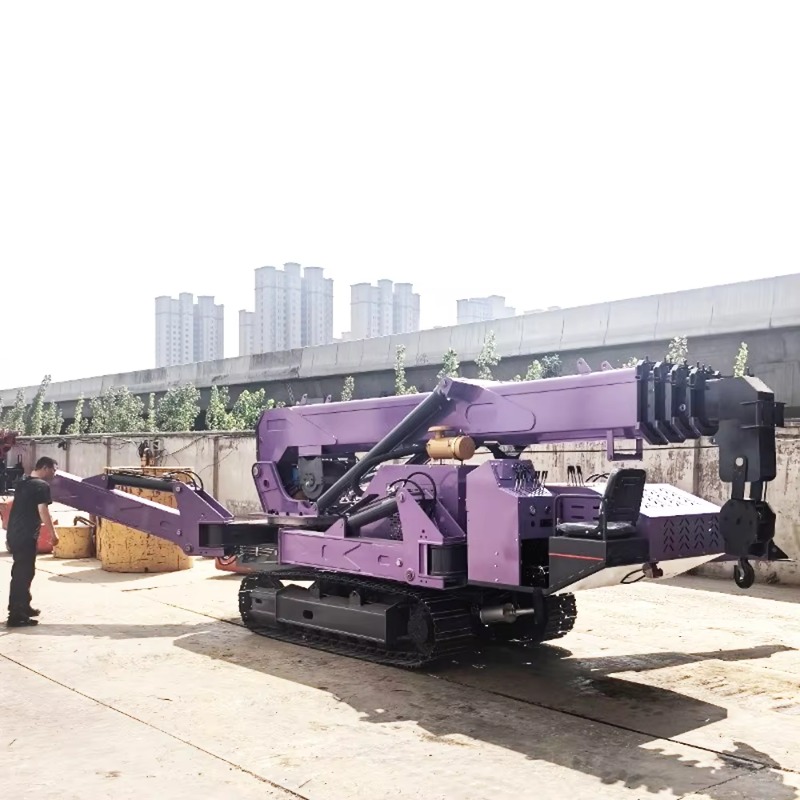 3Ton Spider Crawler Crane 10m  - Compact Crawler Boom Lift recension och pris
