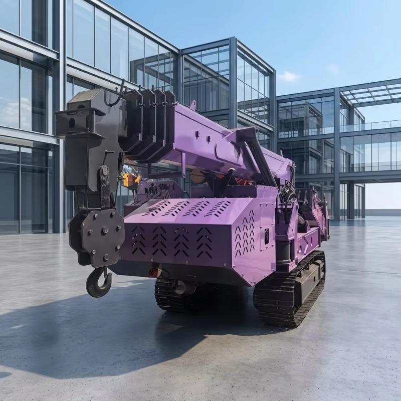 3Ton Spider Crawler Crane 10m  - Compact Crawler Boom Lift recension och pris