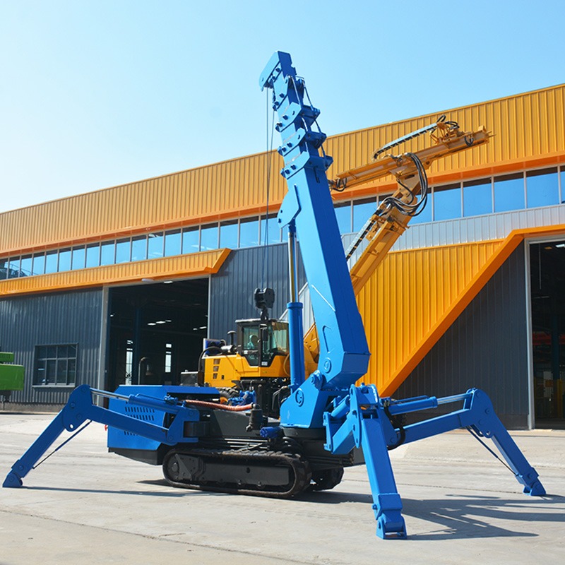 3Ton Spider Crawler Crane 10m  - Compact Crawler Boom Lift recension och pris