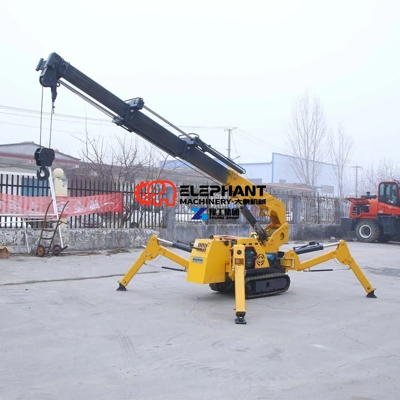 Hydraulic 3 Ton Knuckle Boom M - Compact Crawler Boom Lift recension och pris