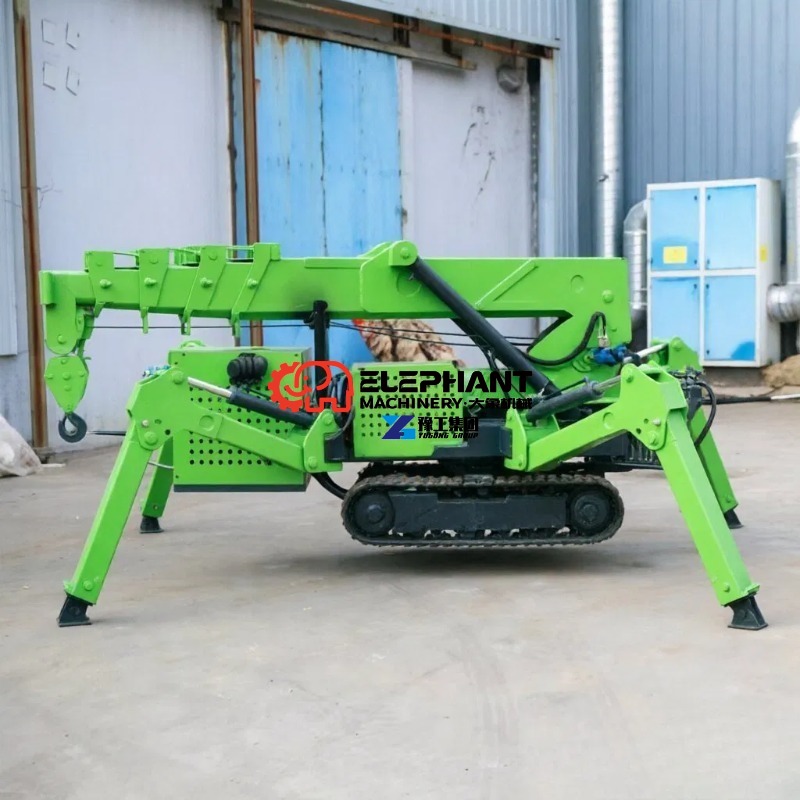 Hydraulic 3 Ton Knuckle Boom M - Compact Crawler Boom Lift recension och pris