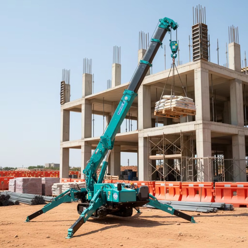 Spider Cranes Mini Crawler Cra - Compact Crawler Boom Lift recension och pris