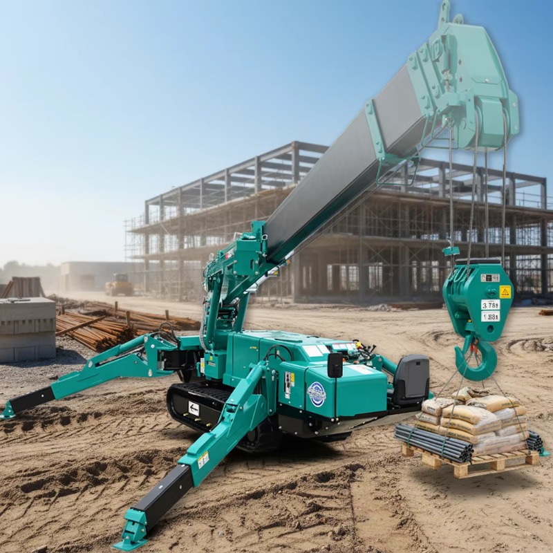Spider Cranes Mini Crawler Cra - Compact Crawler Boom Lift recension och pris