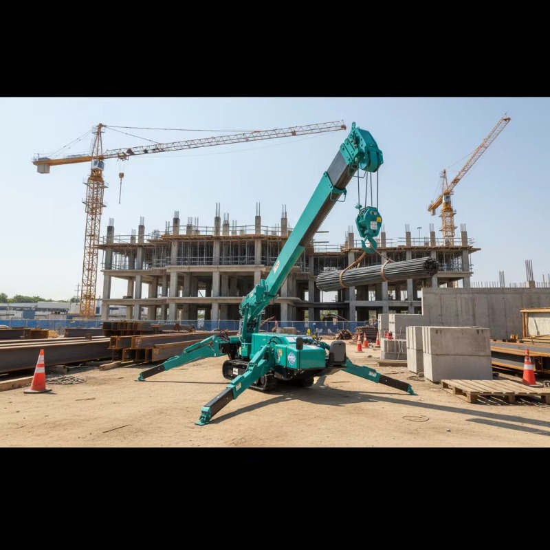 Spider Cranes Mini Crawler Cra - Compact Crawler Boom Lift recension och pris