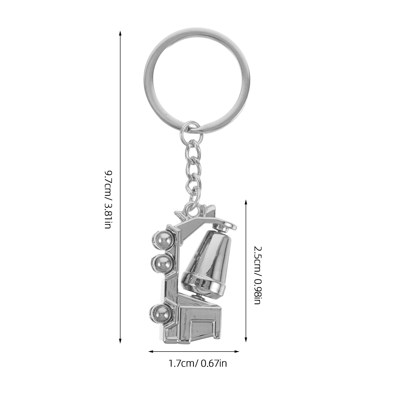 Alloy Keychain 3D Mixer Truck  - Heavy Equipment Keychain recension och pris