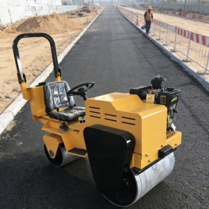 Single Drum Road Roller Vibrat - Heavy Equipment In Construction recension och pris