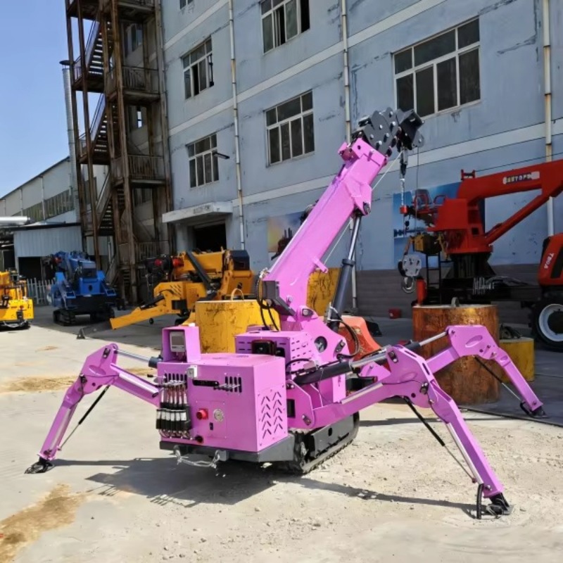 7Ton Remote Control Spider Cra - Compact Crawler Boom Lift recension och pris