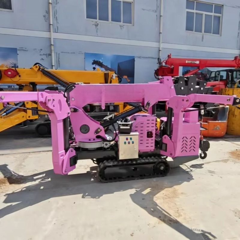 7Ton Remote Control Spider Cra - Compact Crawler Boom Lift recension och pris