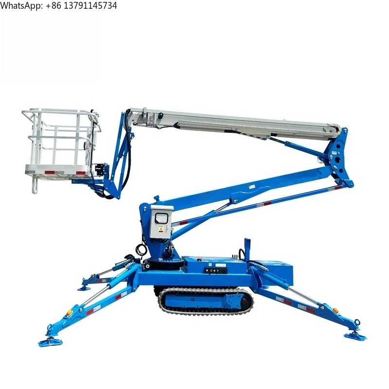 Cheap 10~18m mini compact trac - Compact Crawler Boom Lift recension och pris