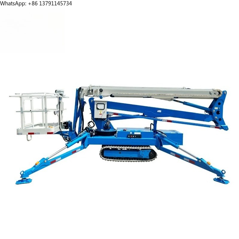 Cheap 10~18m mini compact trac - Compact Crawler Boom Lift recension och pris
