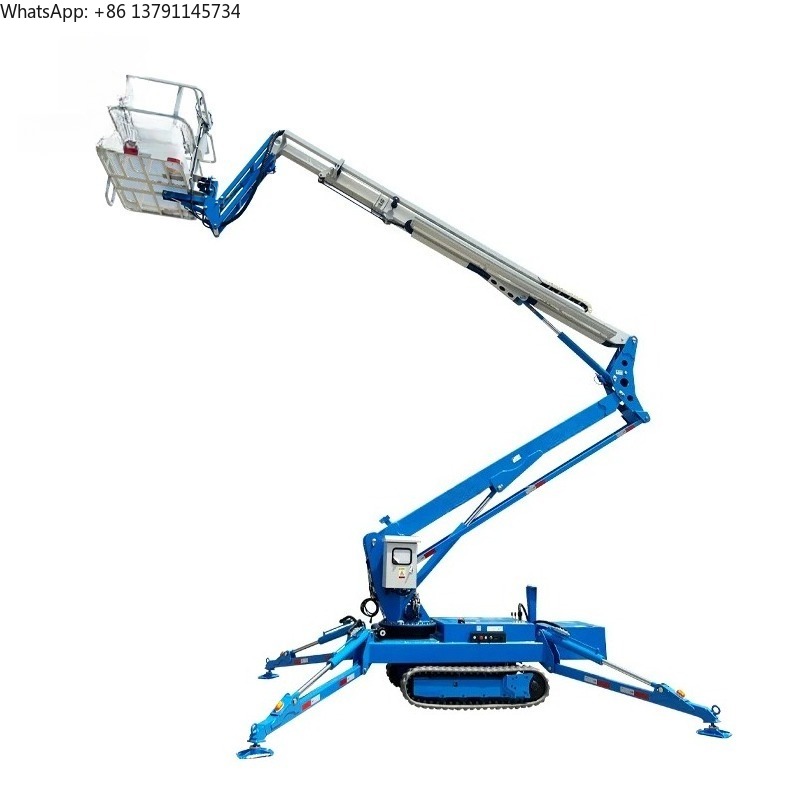 Cheap 10~18m mini compact trac - Compact Crawler Boom Lift recension och pris