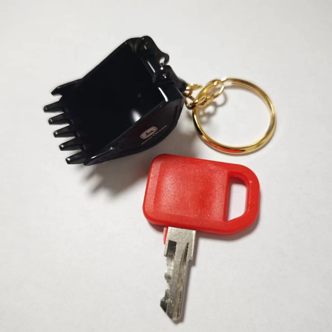 14PCS JDR For John Deere Excav - Heavy Equipment Keychain recension och pris