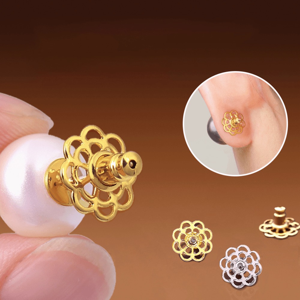 4pcs Flower Heavy Earrings wit - Heavy Equipment Rental recension och pris