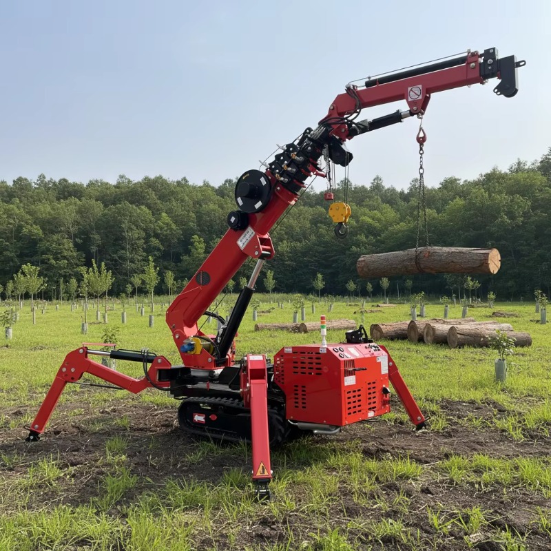 6Ton Hydraulic Telescopic Spid - Compact Crawler Boom Lift recension och pris