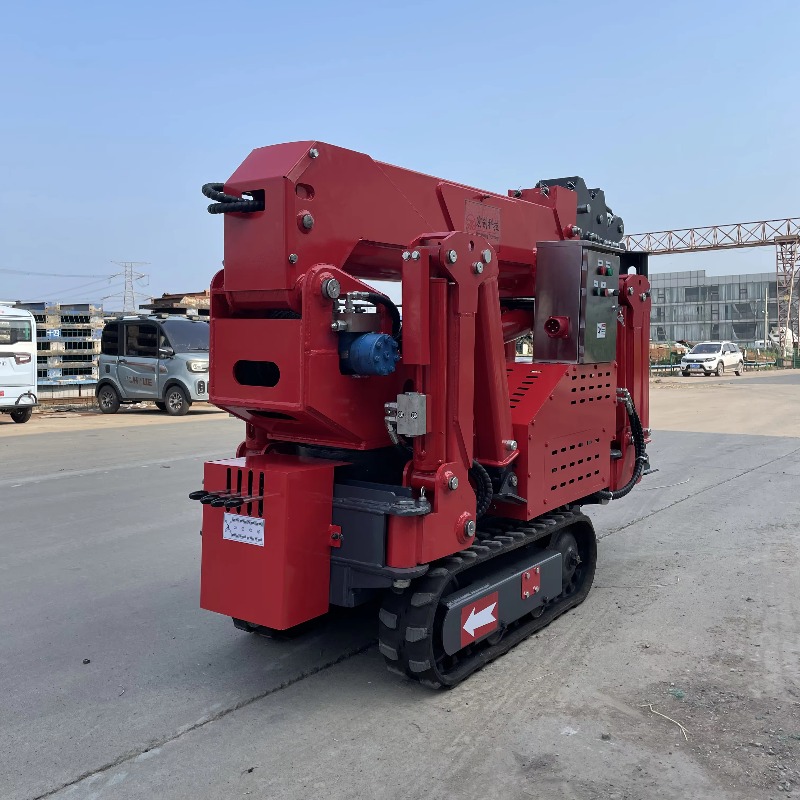 6Ton Hydraulic Telescopic Spid - Compact Crawler Boom Lift recension och pris