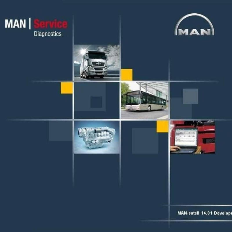MAN-Cats II trucks Diagnostic  - Heavy Equipment Software recension och pris