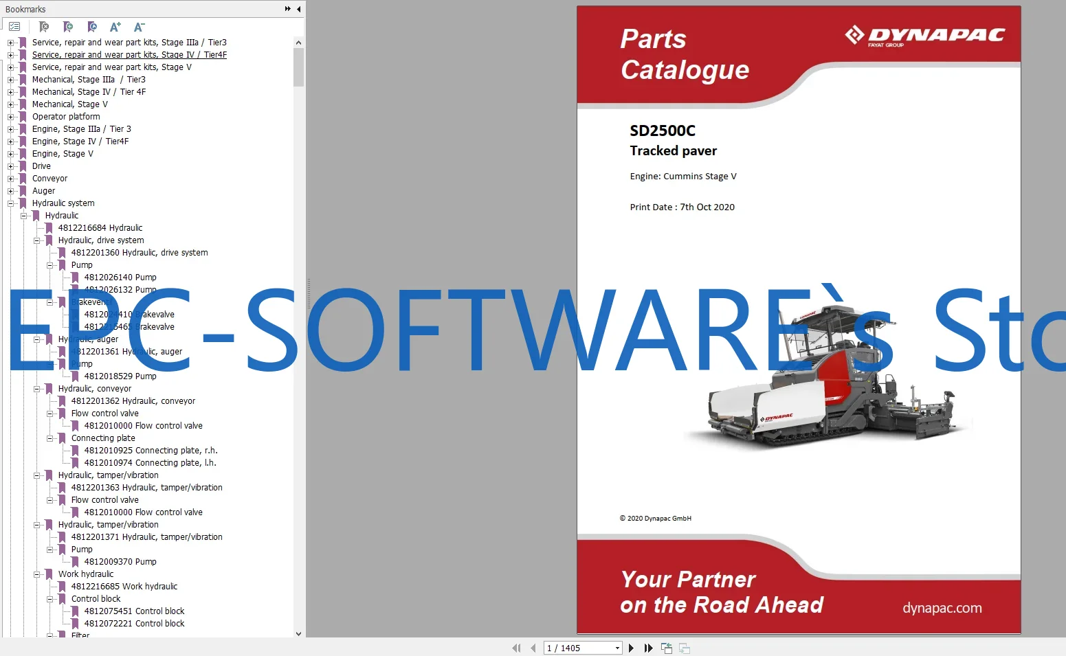 EPC-SOFTWARE Dynapac Heavy Equ - Heavy Equipment Software recension och pris