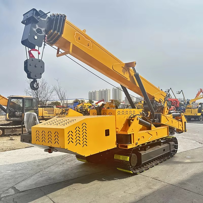 8Ton Heavy Lifting Spider Cran - Compact Crawler Boom Lift recension och pris