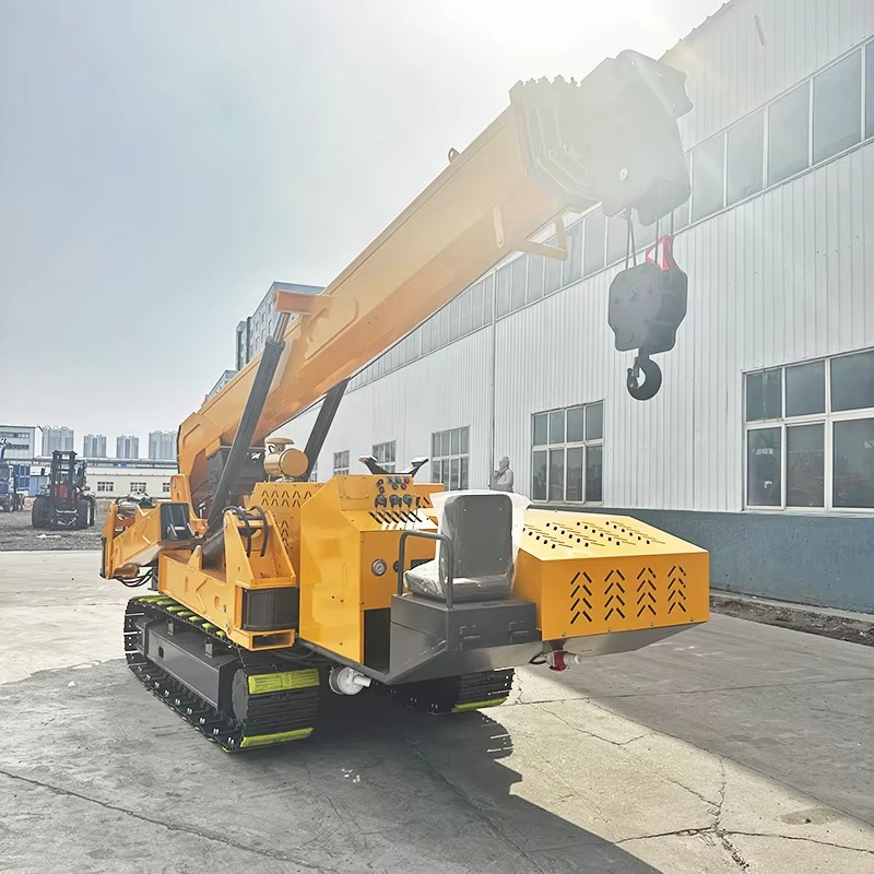 8Ton Heavy Lifting Spider Cran - Compact Crawler Boom Lift recension och pris