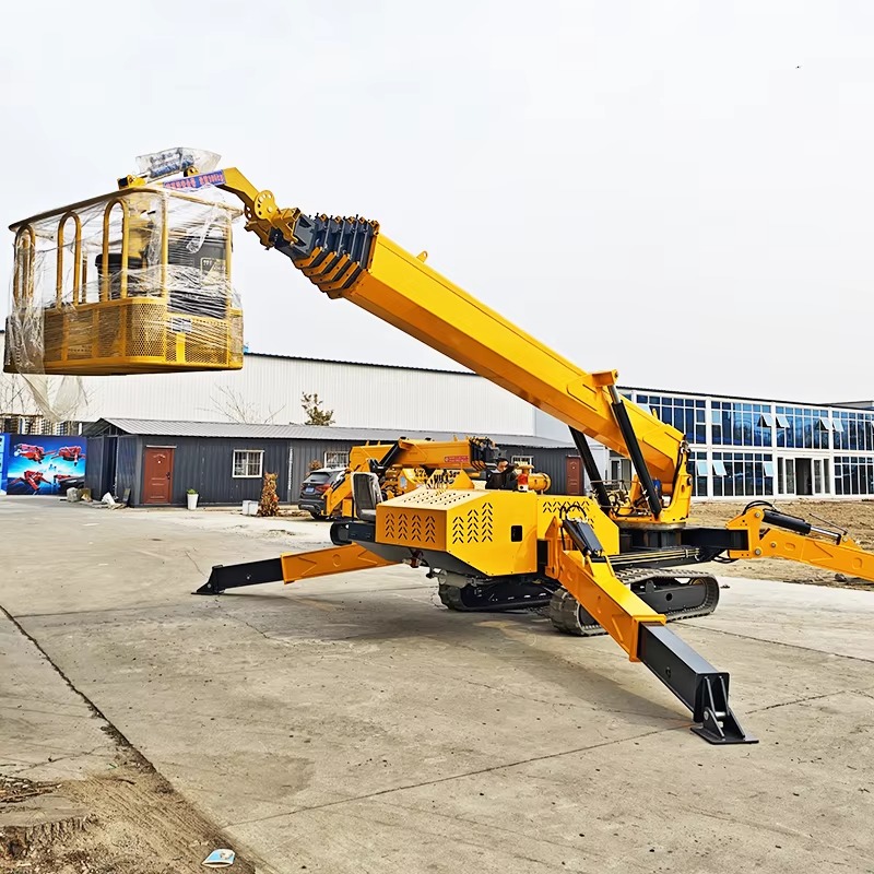 8Ton Heavy Lifting Spider Cran - Compact Crawler Boom Lift recension och pris
