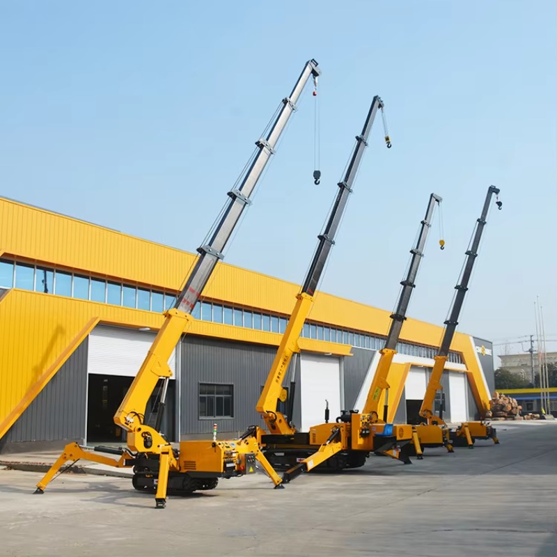 8T Hydraulic Spider Crane Heav - Heavy Equipment In Construction recension och pris