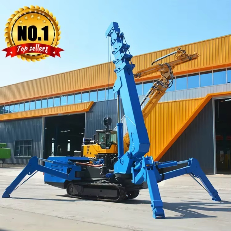 8T Hydraulic Spider Crane Heav - Heavy Equipment In Construction recension och pris