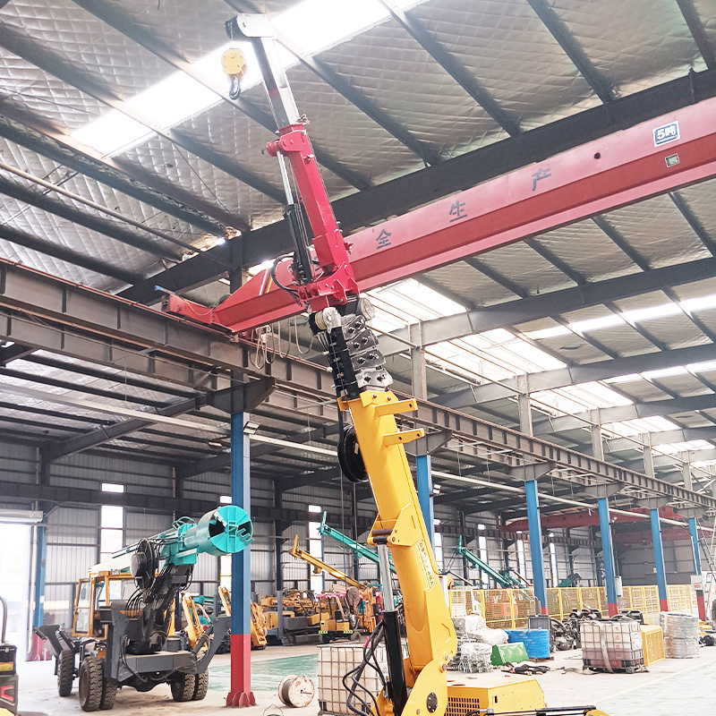 Customized 3Ton Hydraulic Spid - Compact Crawler Boom Lift recension och pris