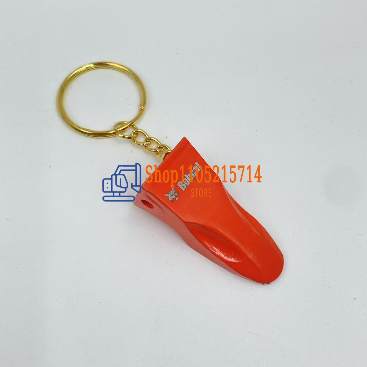 2pcs D250 Ignition Keys 669324 - Heavy Equipment Keychain recension och pris