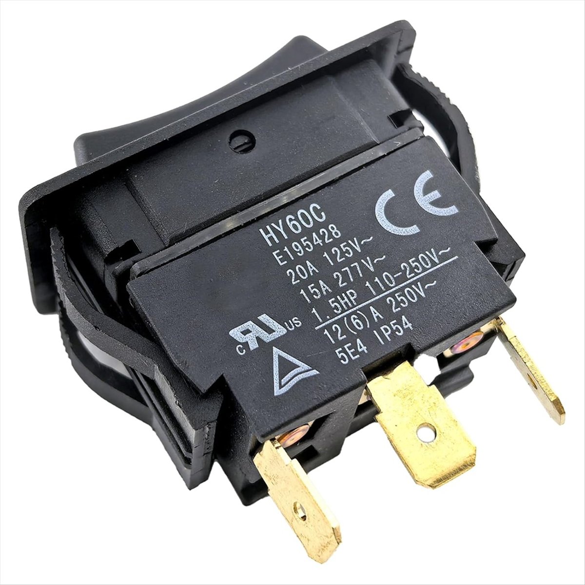 2 Pack HY60C 3-Pin Rocker Swit - Heavy Equipment Mechanic recension och pris