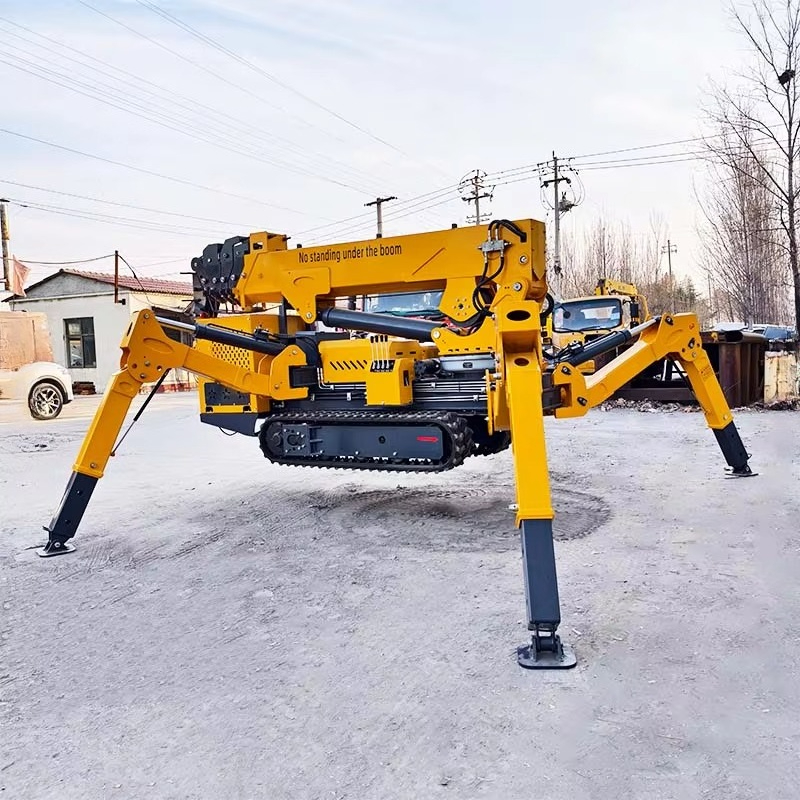 Factory Wholesale Spider Crane - Compact Crawler Boom Lift recension och pris