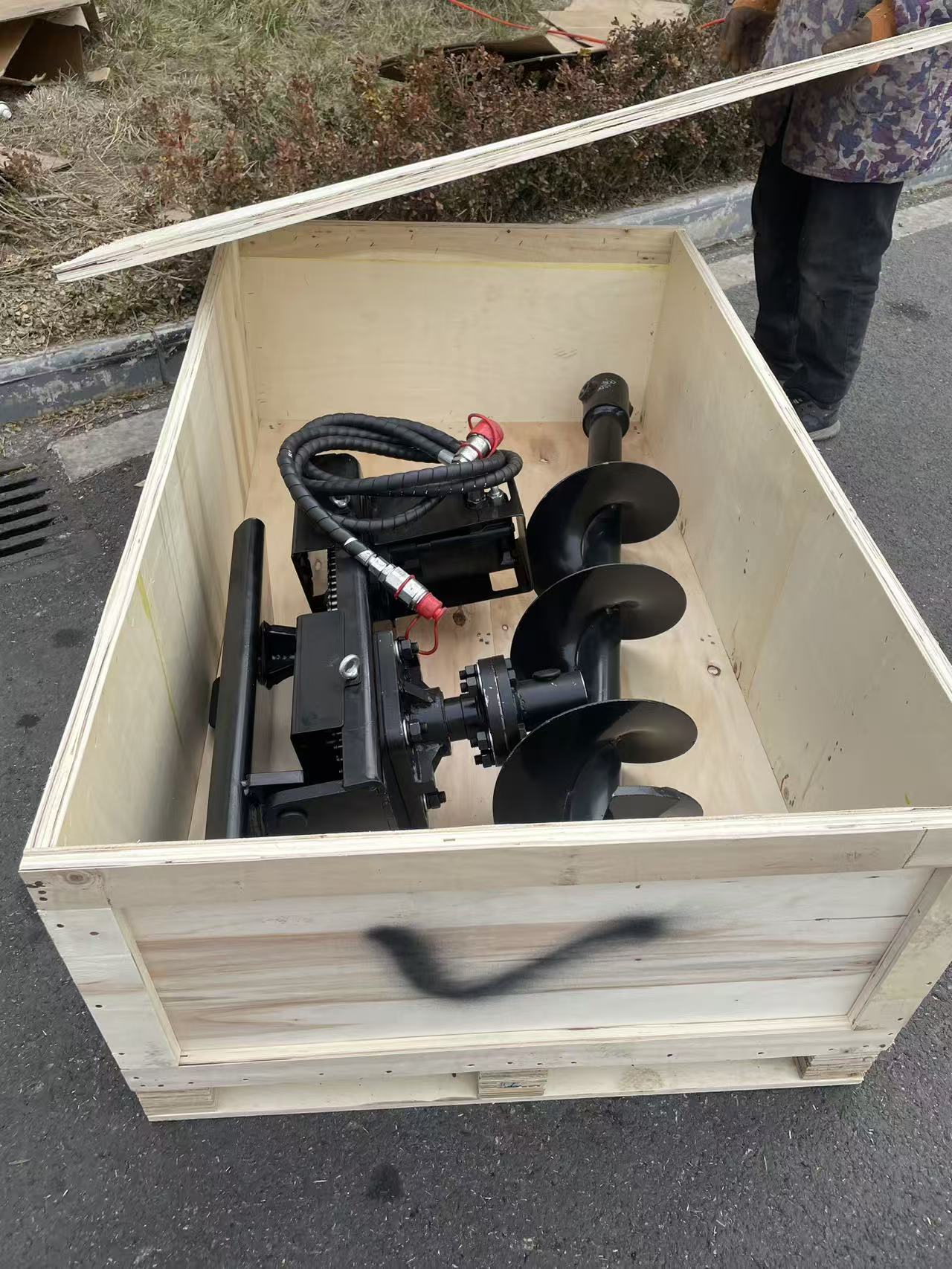 Hydraulic Earth Auger Drill fo - Auger Drill Attachment recension och pris